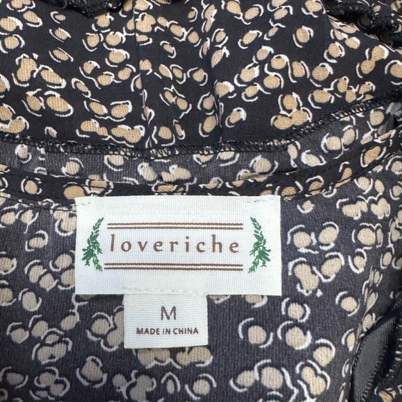 Love Riche Black and Cream Patterned dress - Picture 7 of 8